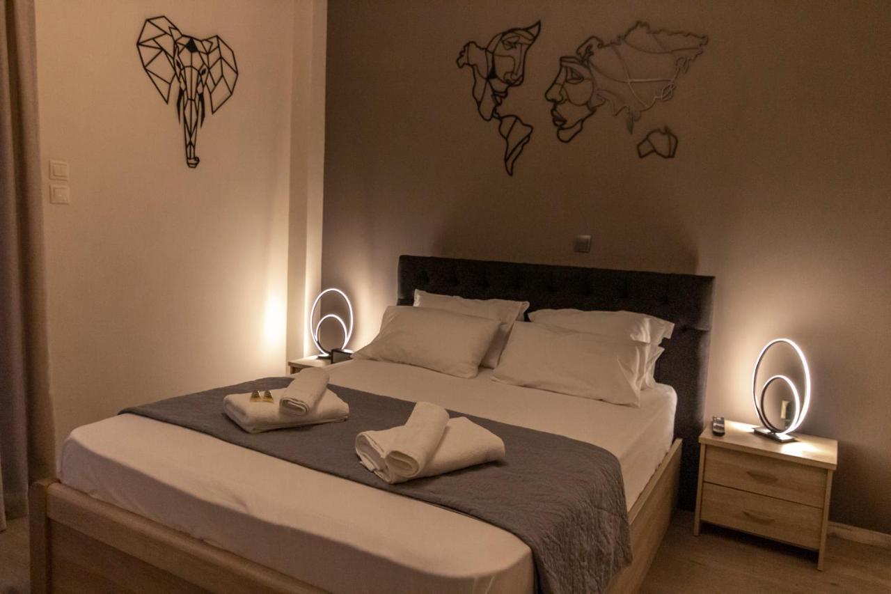 Luxury Apartment 10' From The Center! أثينا المظهر الخارجي الصورة