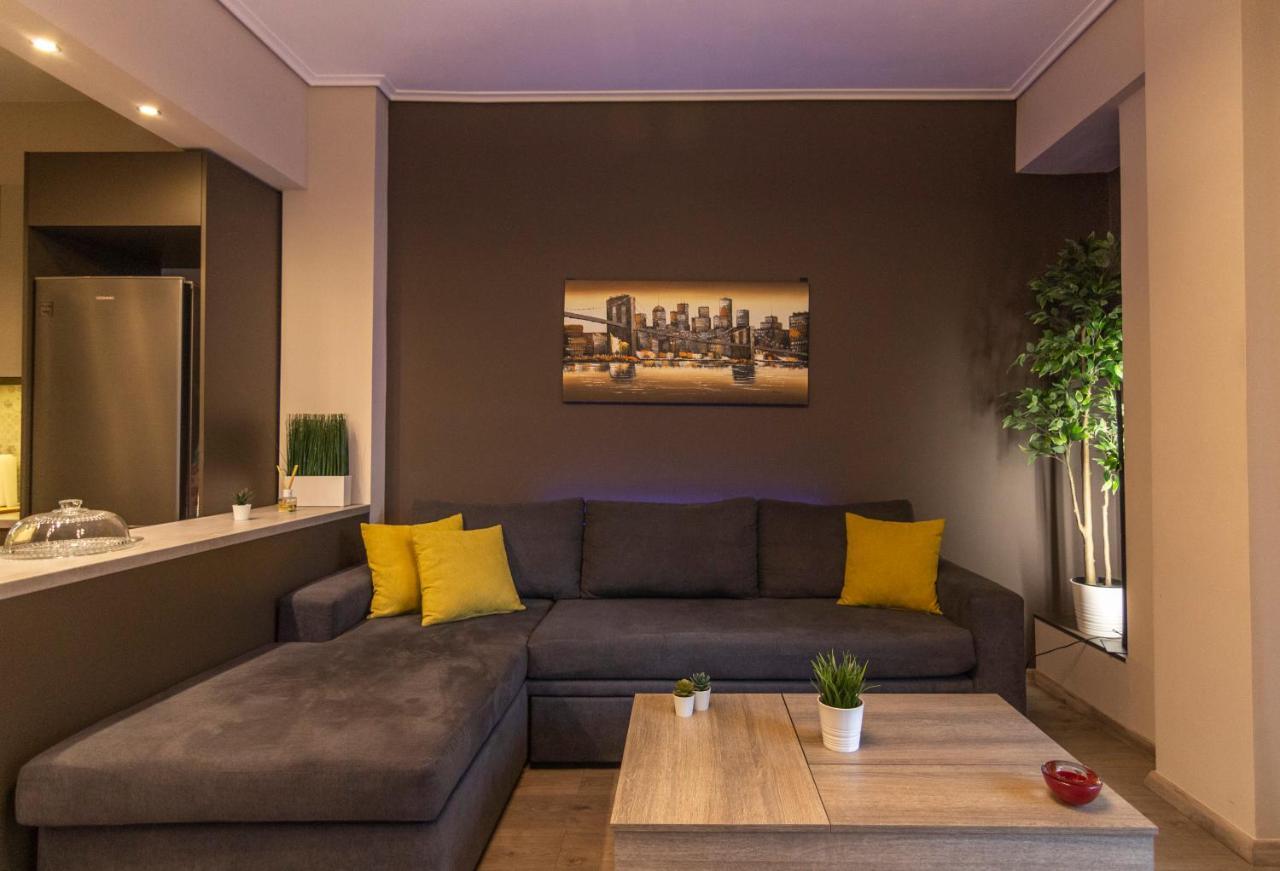 Luxury Apartment 10' From The Center! أثينا المظهر الخارجي الصورة